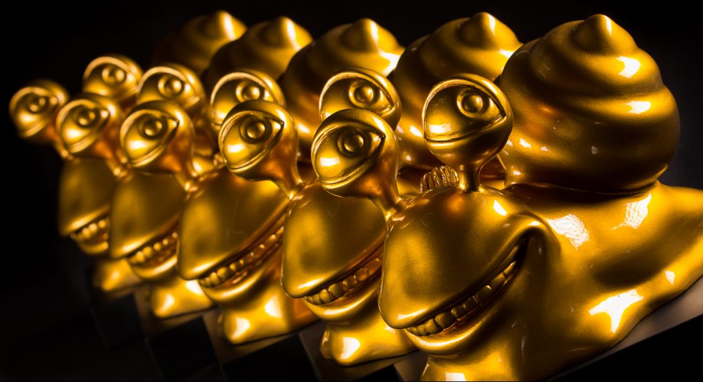 Gyldne Nybolig-snegle