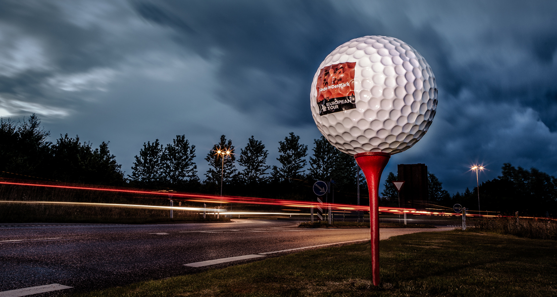 budbringer Grunde at forstå Golfbolde i glasfiber til Made in Denmark - Figurfabrikken