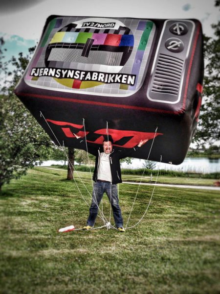 Kæmpeballon fjernsynsfabrikken