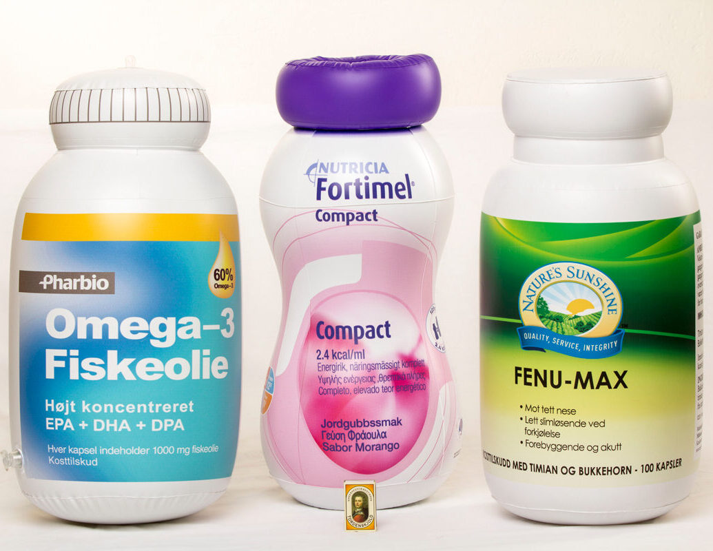 Oppustelige produkter til messestand