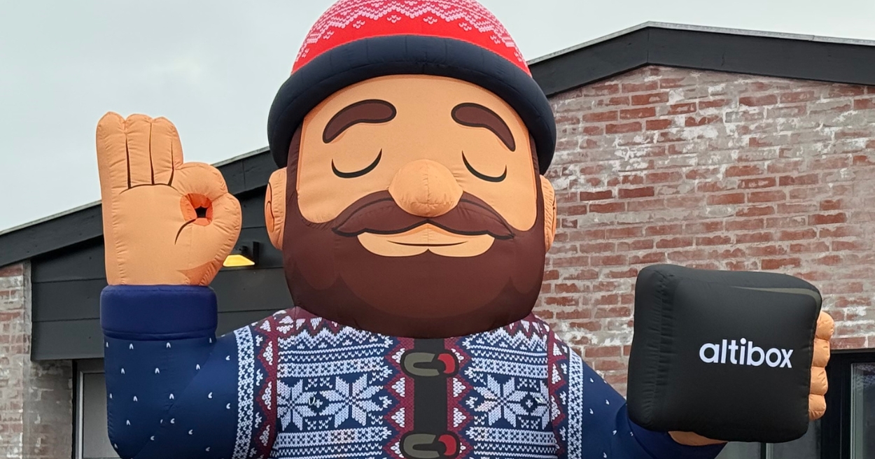 Altibox reklamefigur